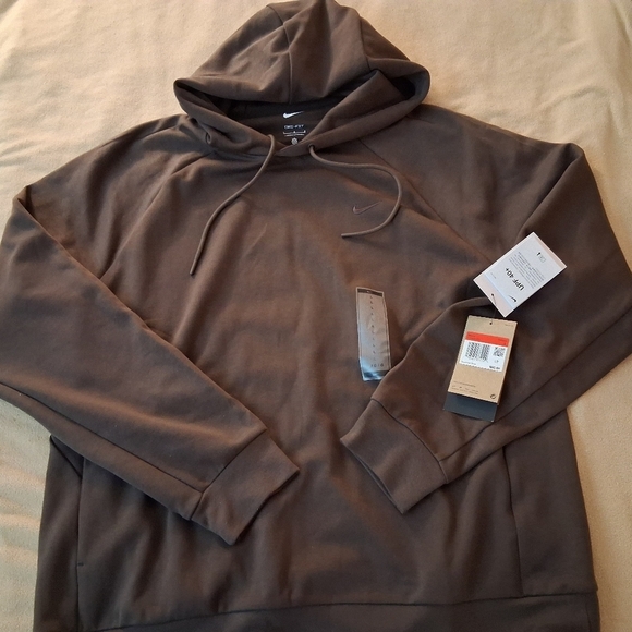 Nike Other - Nike Primary Fleece Mens Dri-Fit UV Pullover Performance Hoodie